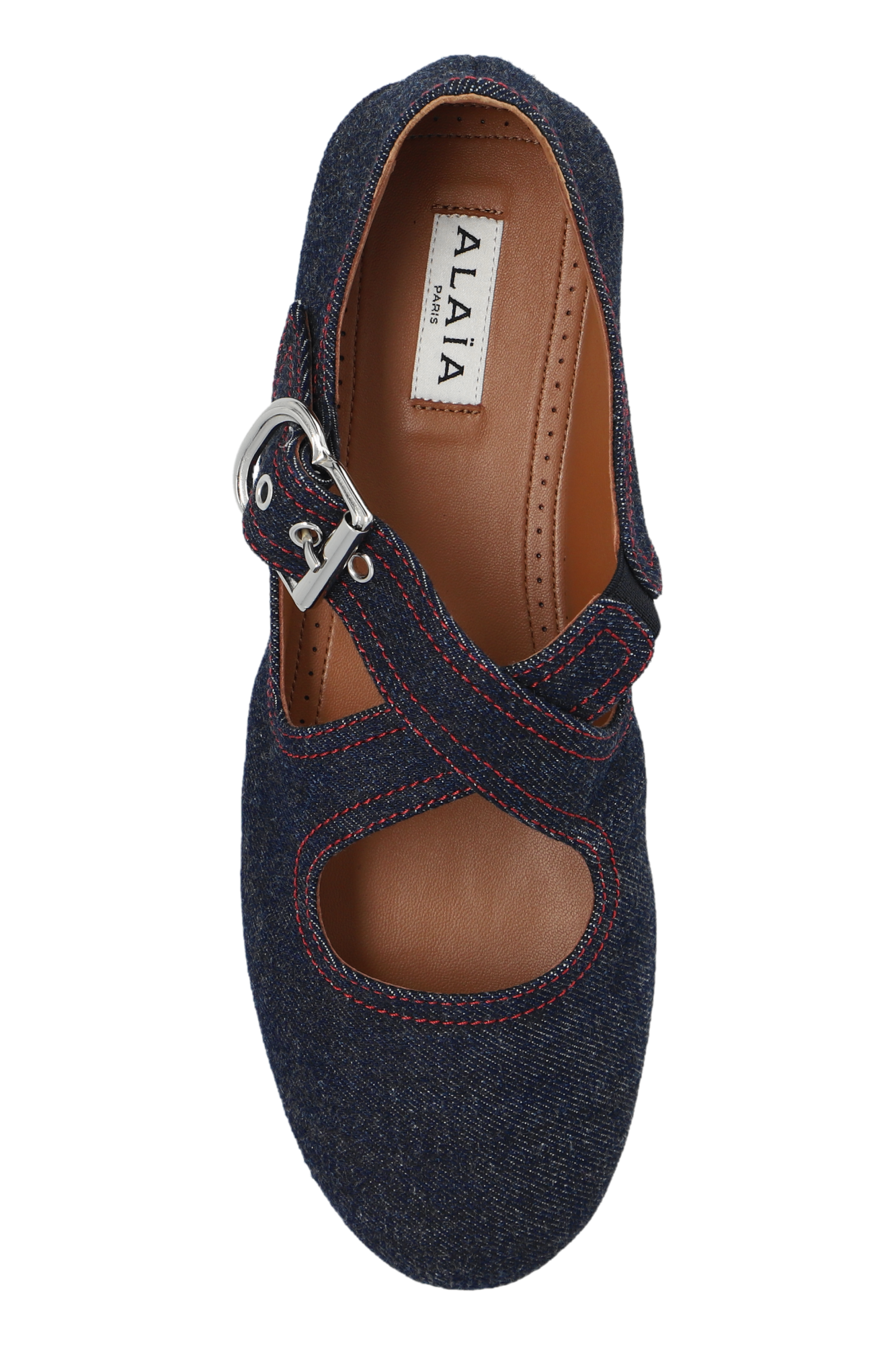 スニーカー IONSEOUL Apu Balletcore Flat Strap Leather Sneakers 5FM0068 SchaferandweinerShops Brazil - February's Most Valuable